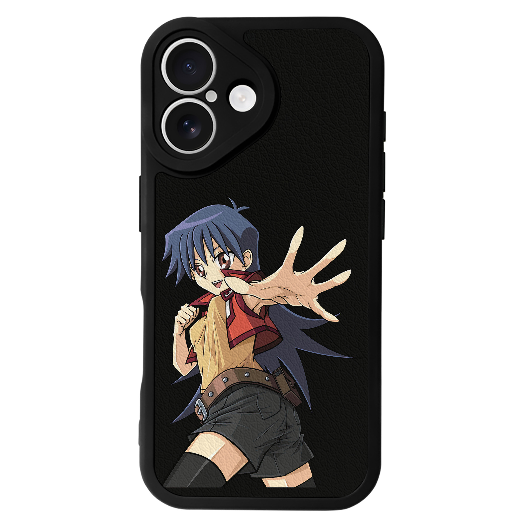 遊☆戯☆王 Yu-Gi-Oh! 【iPhone 16シリーズ対応】シリコンスマホケース（レザー調） 材質：シリコン